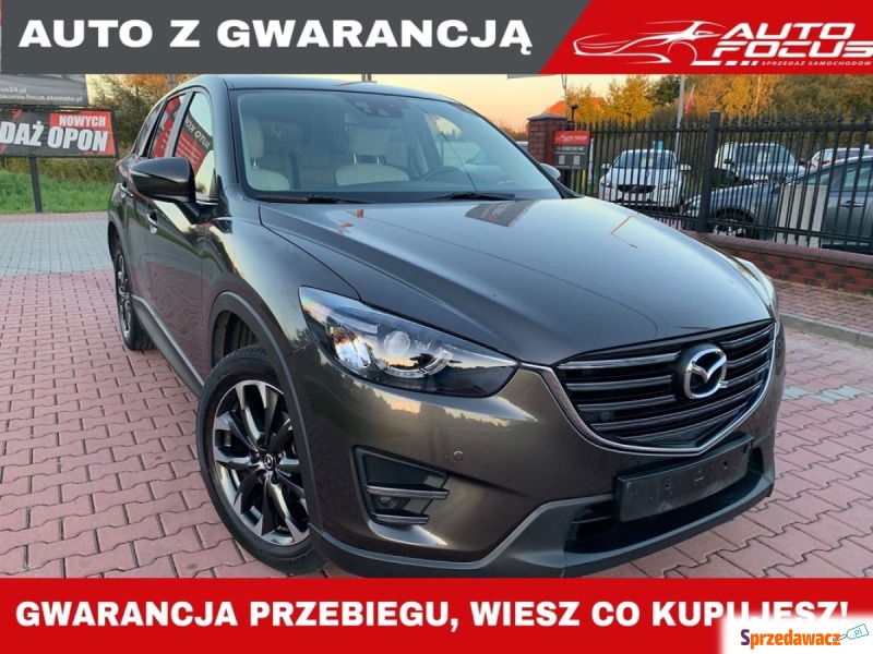 Mazda CX-5  SUV 2016,  2.0 benzyna - Na sprzedaż za 73 500 zł - Tarnobrzeg