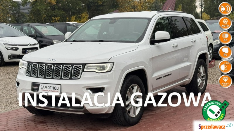 Jeep Grand Cherokee  SUV 2018,  3.6 benzyna+LPG - Na sprzedaż za 116 000 zł - Międzyborów