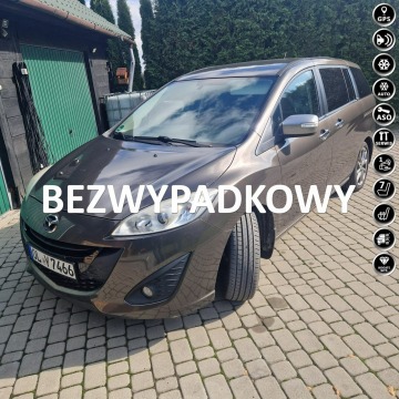 Mazda 5 - Piękny kolor Brąz Absolutny bezwypadek