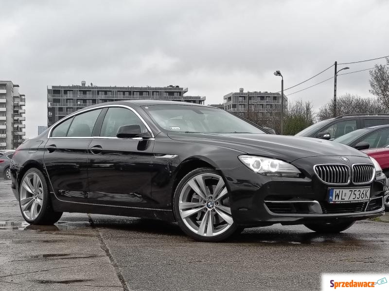 BMW Seria 6  Sedan/Limuzyna 2013,  3.0 benzyna - Na sprzedaż za 99 900 zł - Warszawa