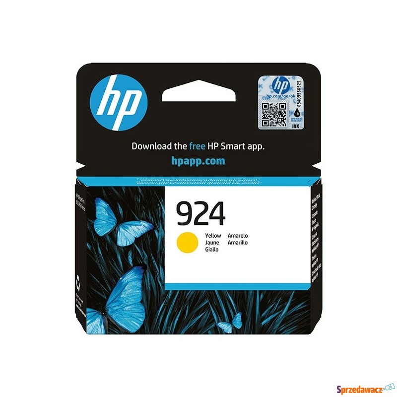 HP oryginalny ink / tusz 4K0U5NE301, HP 924,... - Tusze, tonery - Inowrocław