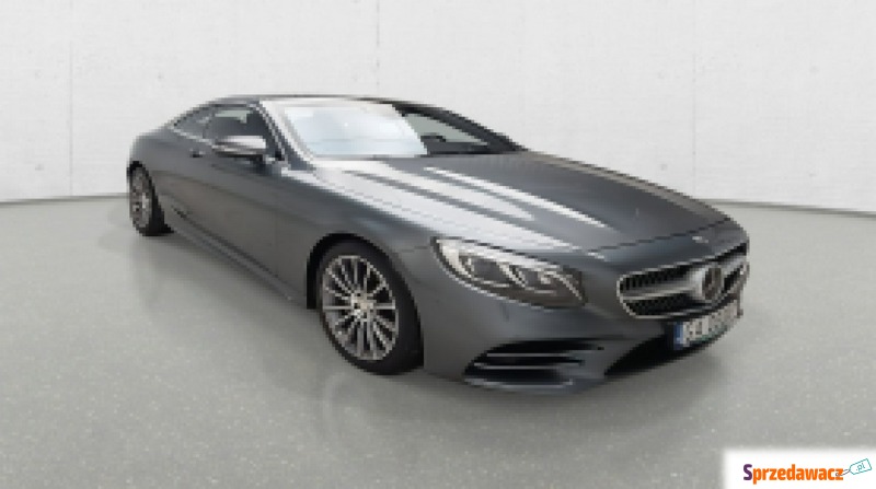 Mercedes - Benz S-klasa  Coupe/Sportowy 2019,  3.0 benzyna - Na sprzedaż za 244 883 zł - Komorniki