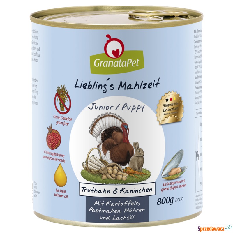 Pakiet GranataPet Liebling's Mahlzeit, 12 x 800... - Karmy dla psów - Włocławek