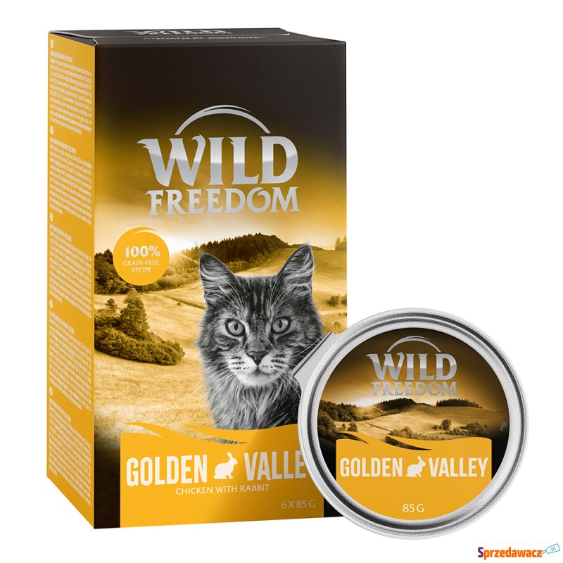 Wild Freedom Adult, tacki, 6 x 85 g - Golden... - Karmy dla kotów - Szczecin