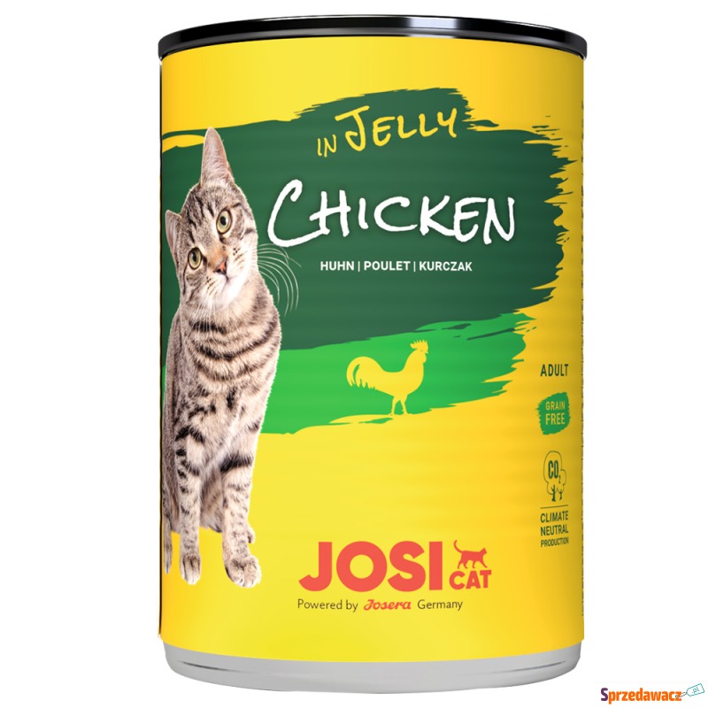 JosiCat w galarecie, 12 x 400 g - Kurczak - Karmy dla kotów - Jelenia Góra