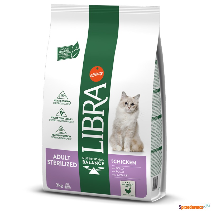 Libra Cat Sterilized - 2 x 3 kg - Karmy dla kotów - Ostrołęka