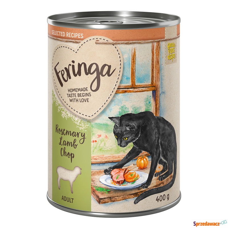 Feringa Selected Recipes, 6 x 400 g - Kotlet... - Karmy dla kotów - Konin