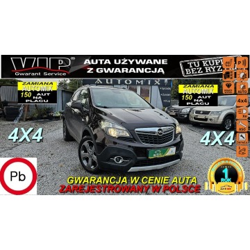 Opel Mokka - -SPRZEDANY- 1,4 BENZ 150KM!4X4*Skóra,Rowery,2Xkoła,Przebieg