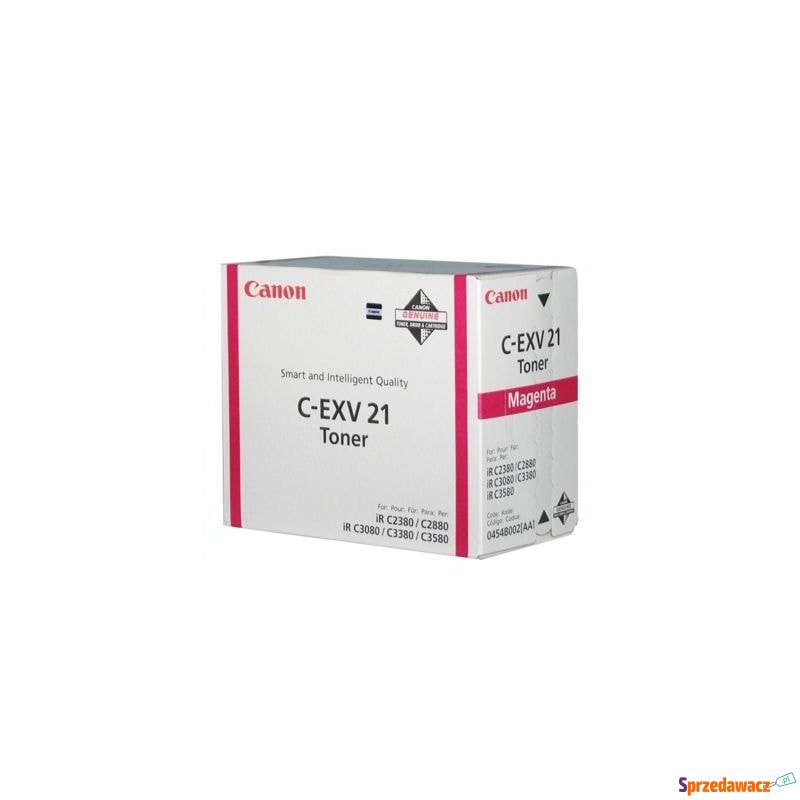 Toner Oryginalny Canon C-EXV 21 M (0454B002)... - Tusze, tonery - Inowrocław