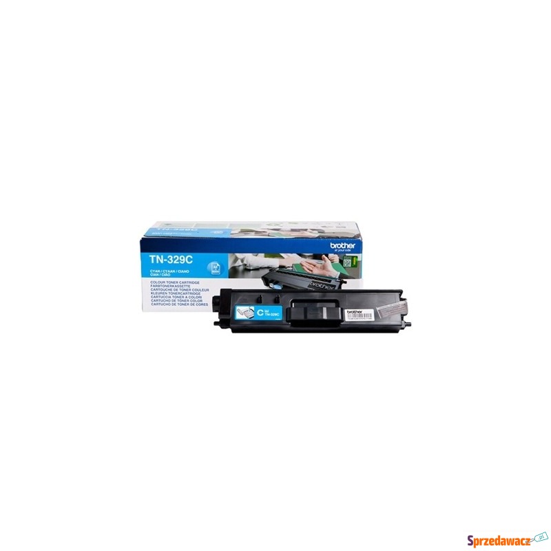 Toner Oryginalny Brother TN-329C (TN329C) (Bł... - Tusze, tonery - Świecie