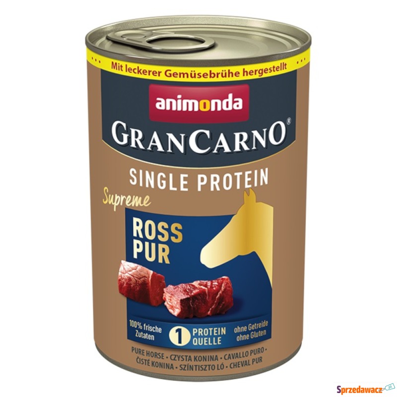 animonda GranCarno Adult Single Protein Supreme,... - Karmy dla psów - Zielona Góra