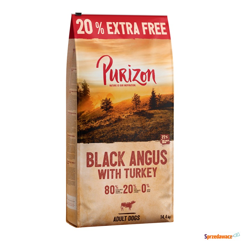 12 kg + 20% gratis! Purizon, karma sucha dla psa,... - Karmy dla psów - Olsztyn