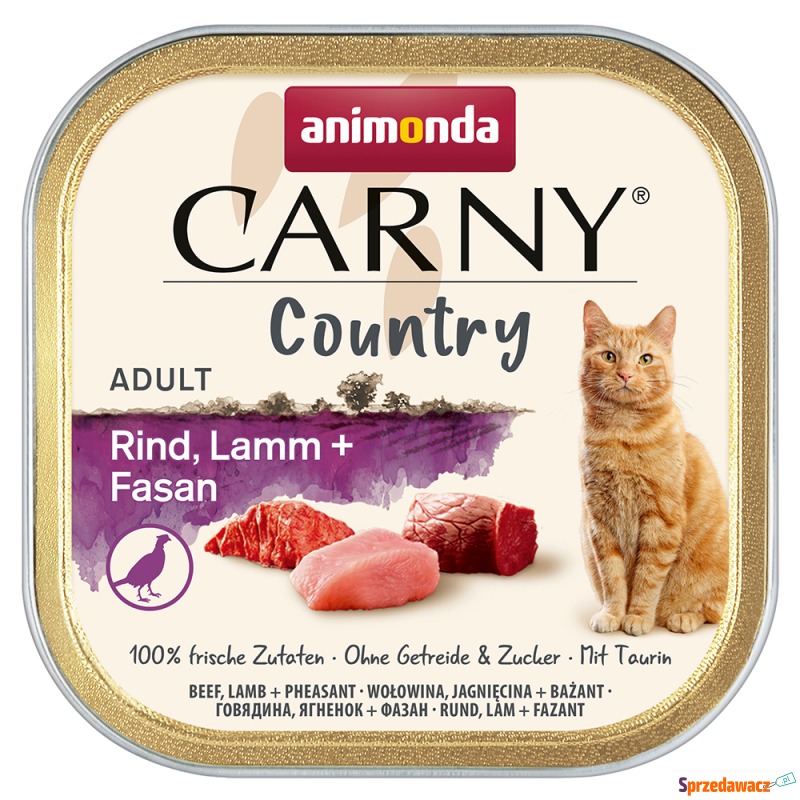 animonda Carny Country Adult, 32 x 100 g - Wo... - Karmy dla kotów - Płock