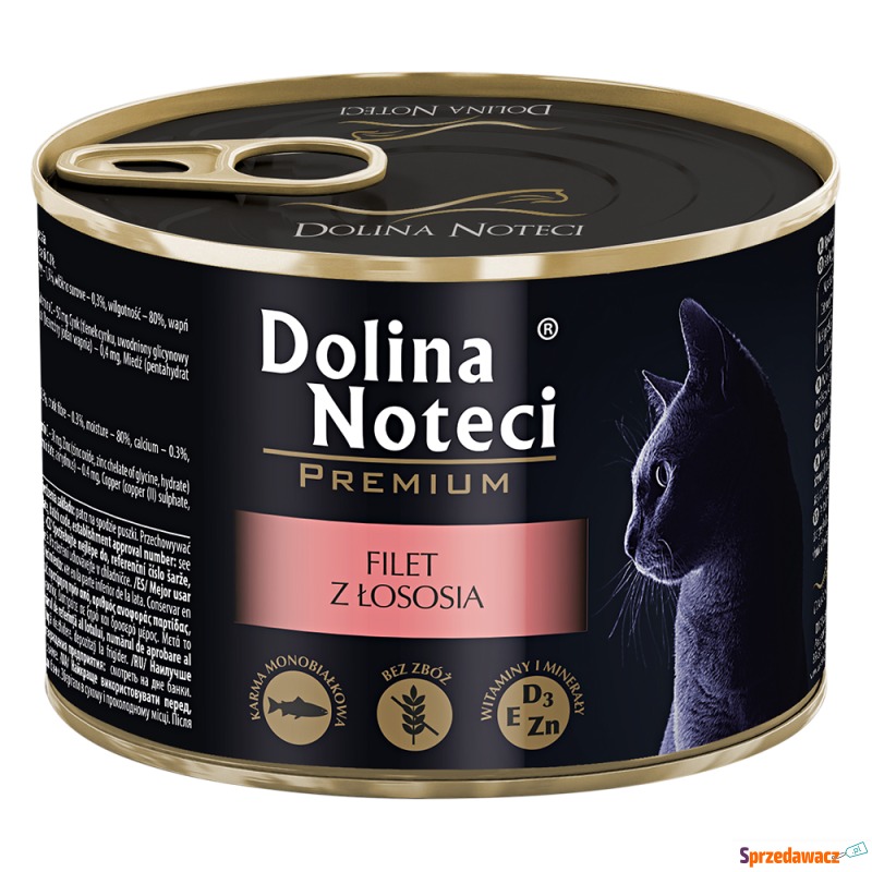 Dolina Noteci Premium, filety, 12 x 185 g - Filet... - Karmy dla kotów - Knurów