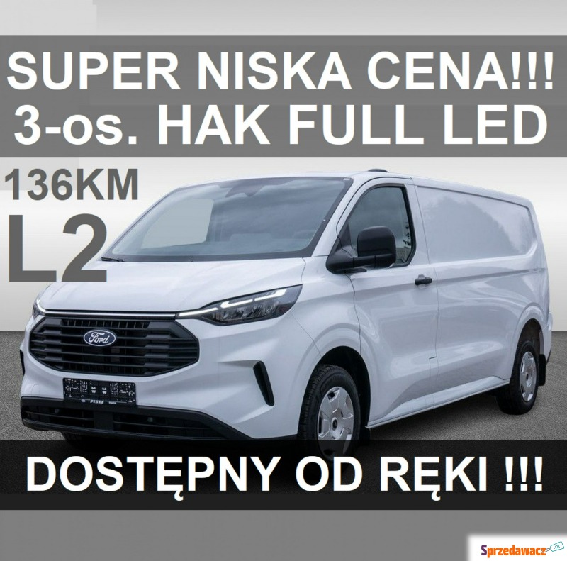 Ford Transit Custom 2024,  2.0 diesel - Na sprzedaż za 141 450 zł - Szczecinek