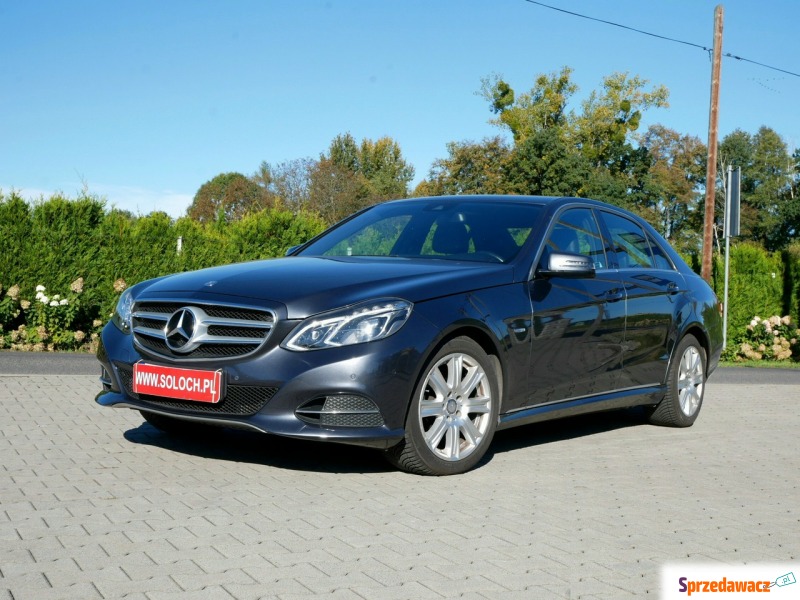 Mercedes E 200 - 2.0 CGI 184KM [Eu5] Sedan Automat... - Samochody osobowe - Goczałkowice-Zdrój