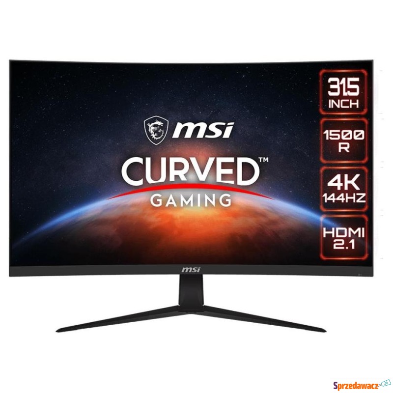 MSI G321CU - 31.5'' | VA | Curve 1500R | UHD |... - Monitory LCD i LED - Olsztyn