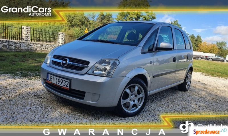 Opel Meriva  Minivan/Van 2004,  1.6 benzyna - Na sprzedaż za 8 600,00 zł - Chmielnik