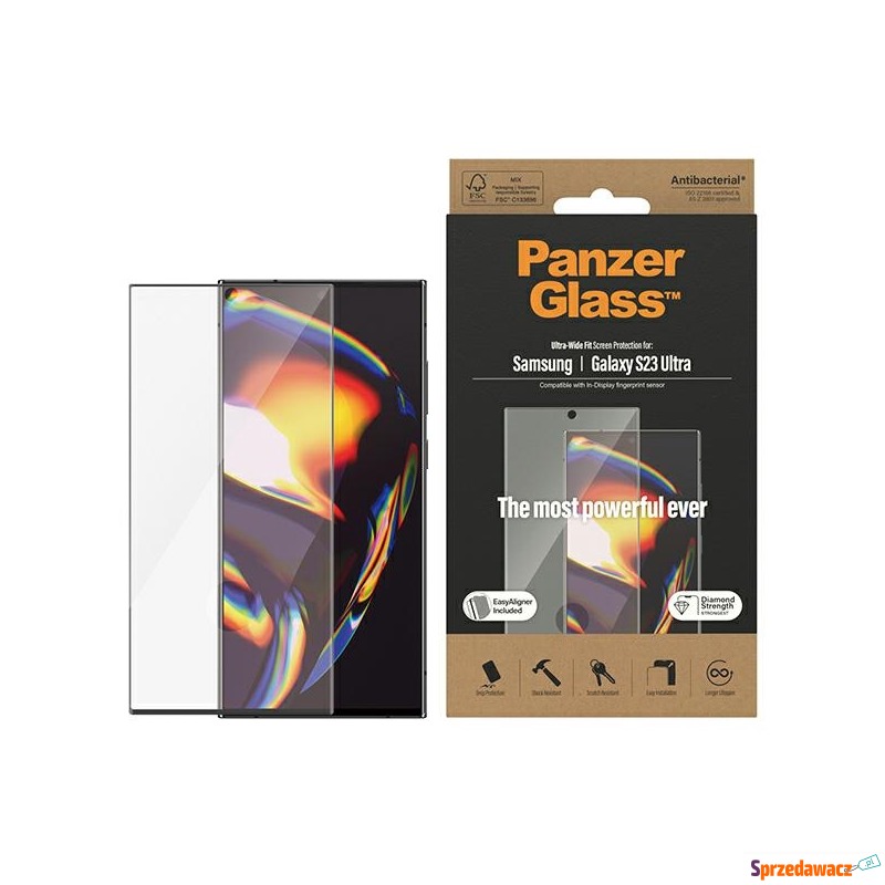 Szkło hartowane PanzerGlass Ultra-Wide Fit do... - Akcesoria i części - Chrzanów