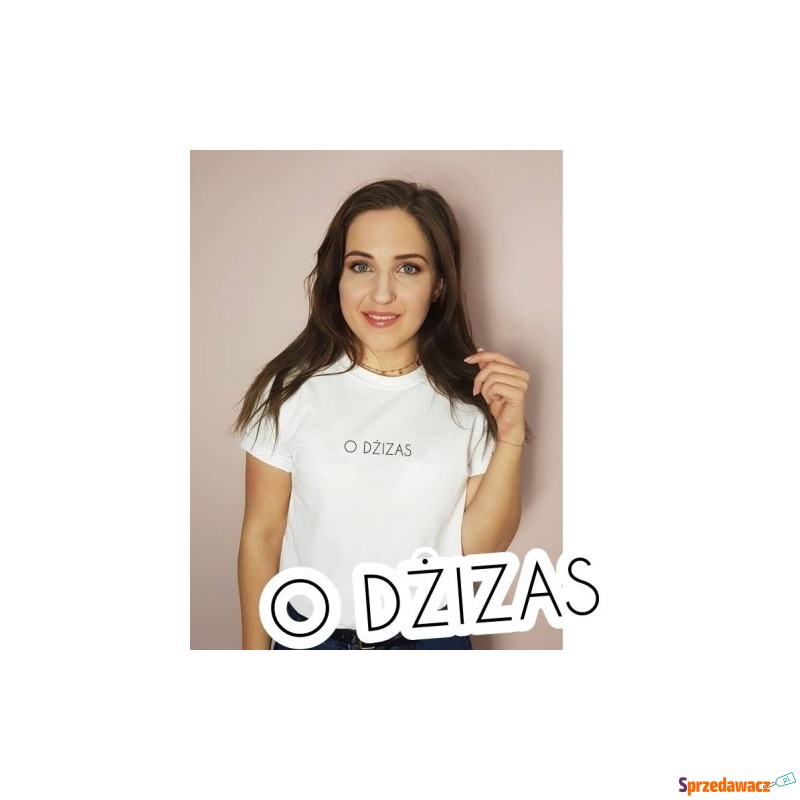 t-shirt z napisem O DŻIZAS - Bluzki, koszule - Kędzierzyn-Koźle