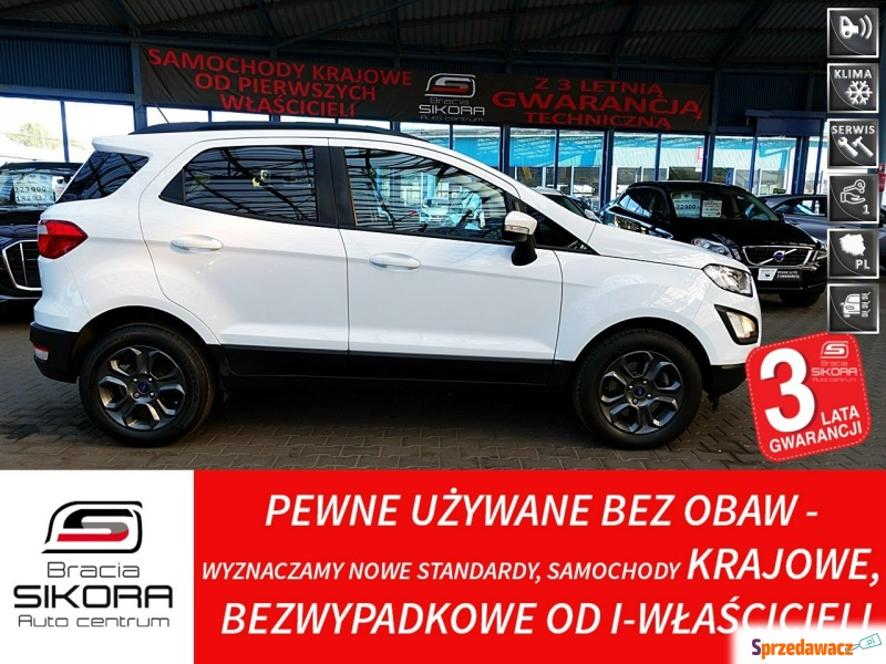 Ford EcoSport  SUV 2018,  1.0 benzyna - Na sprzedaż za 54 900 zł - Mysłowice