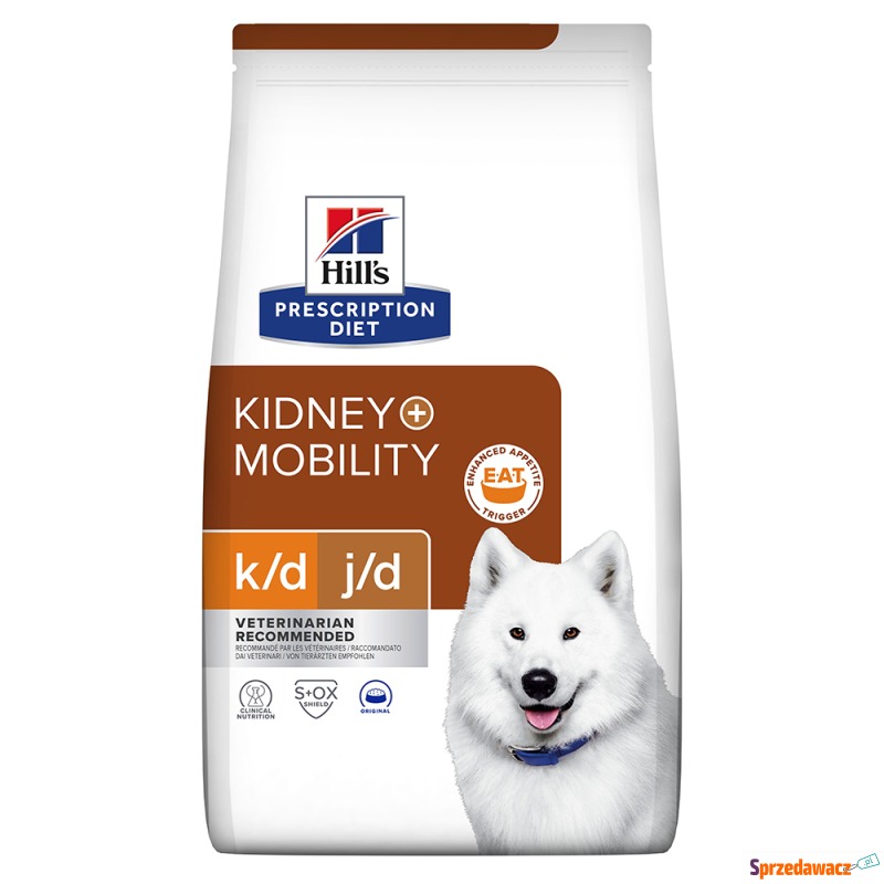 Hill's Prescription Diet k/d + Mobility - 4 kg - Karmy dla psów - Tarnowskie Góry