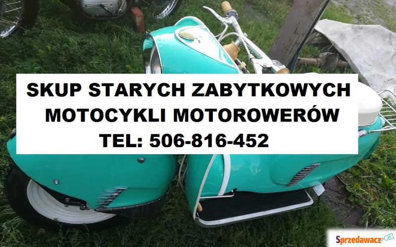 Skup starych zabytkowych motocykli...