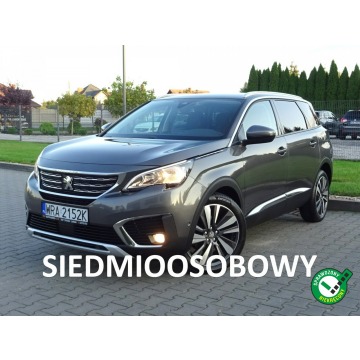 Peugeot 5008 - 7*Osobowy*LEDY*NAVI*Czujniki*Parkowania*Grzane*Fotele*Zarejestrowany