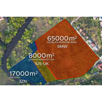 Działka budowlana na sprzedaż, 90000m², Lubicz Górny, Zdrojowa