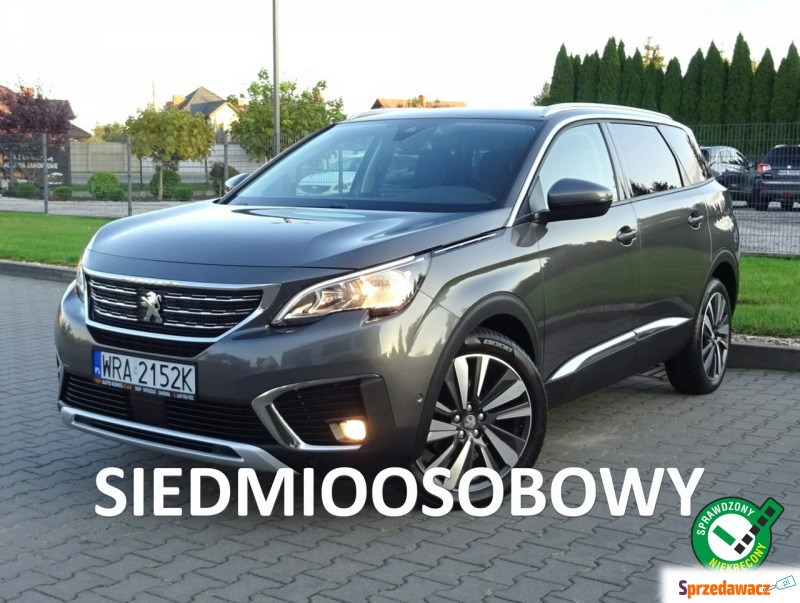 Peugeot 5008  Minivan/Van 2017,  1.6 diesel - Na sprzedaż za 69 900 zł - Kotarwice