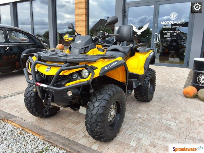 Can-Am Outlander Max - V twin 500max  4x4  bardzo... - Quady - Stare Miasto