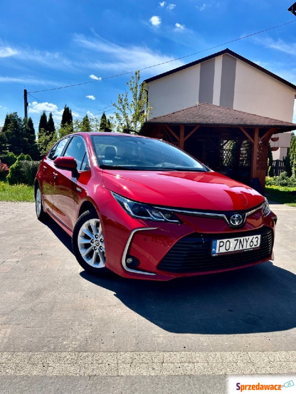 Toyota Corolla  Sedan/Limuzyna 2020,  1.8 benzyna - Na sprzedaż za 81 500 zł - Siedlce