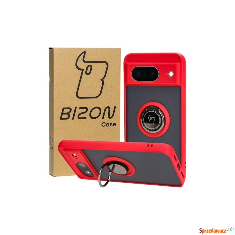 Etui z uchwytem na palec Bizon Case Hybrid Ring... - Etui na telefon - Bydgoszcz