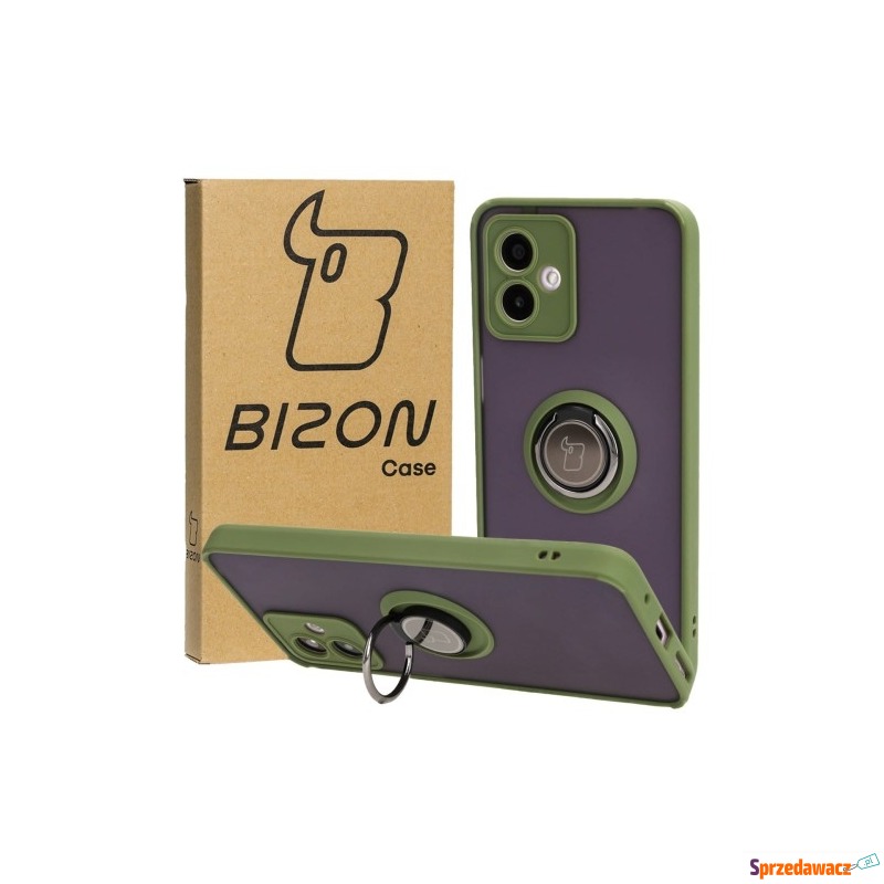 Etui z uchwytem na palec Bizon Case Hybrid Ring... - Etui na telefon - Rzeszów