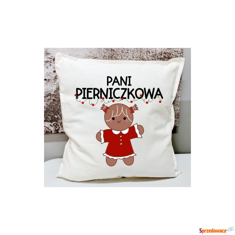 Poduszka świąteczna PANI PIERN...