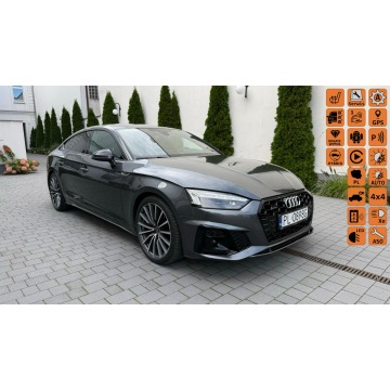 Audi A5 - / Salon Polska / Quattro 4x4 / Bang Olufsen / Virtual Cockpit / S-LINE