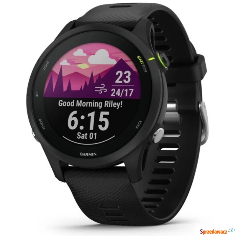 Garmin Forerunner 255 Music czarny - Sportowe - Lębork