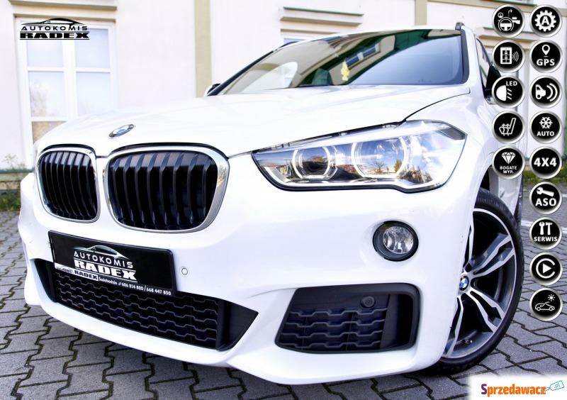 BMW X1  SUV 2017,  2.0 benzyna - Na sprzedaż za 92 900 zł - Świebodzin