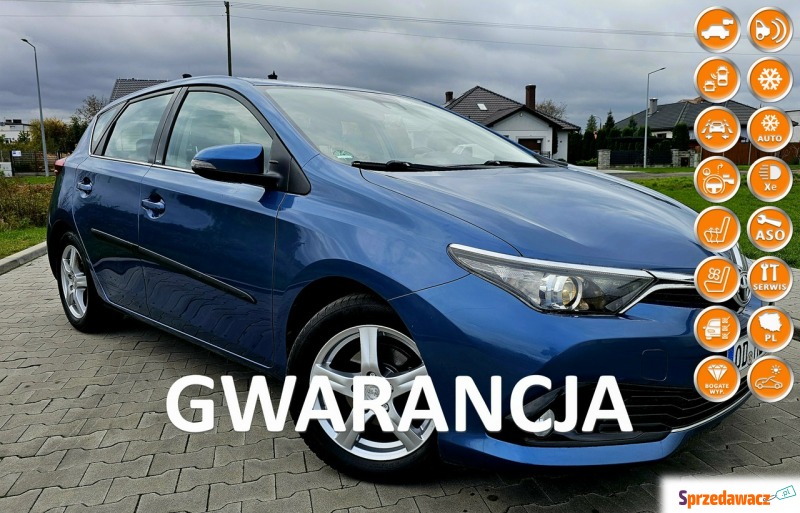 Toyota Auris  Hatchback 2016,  1.2 benzyna - Na sprzedaż za 48 500 zł - Grudziądz