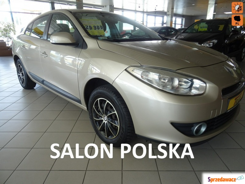 Renault Fluence  Sedan/Limuzyna 2011,  1.6 benzyna+LPG - Na sprzedaż za 21 900 zł - Łódź