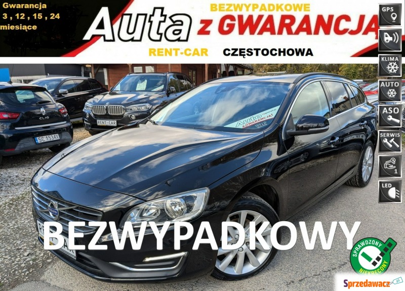 Volvo V60 - 2.0D2*120PS*OPŁACONY Bezwypadkowy... - Samochody osobowe - Częstochowa