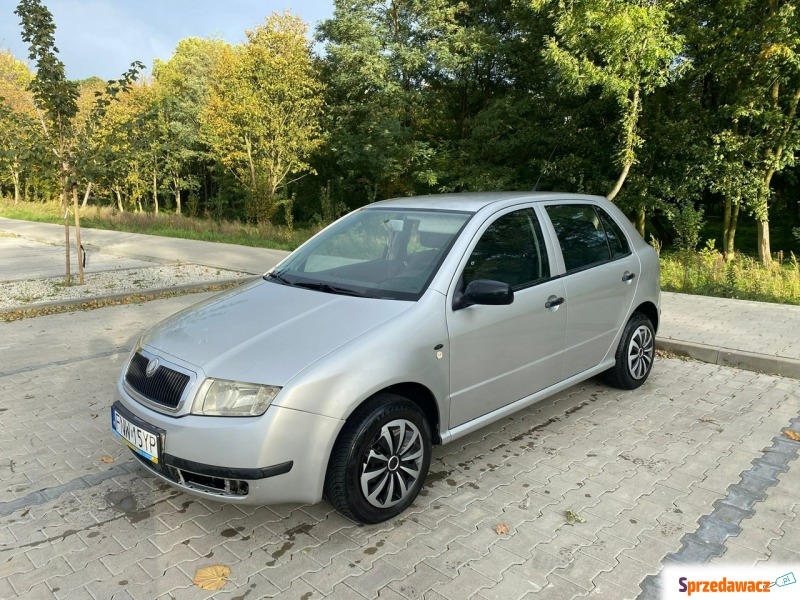 Škoda Fabia - 1.4 Mpi - 2000r - sprawna klimatyzacja - Samochody osobowe - Głogów