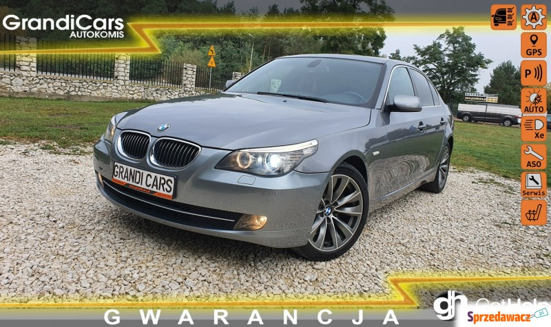 BMW Seria 5  Sedan/Limuzyna 2009,  3.0 benzyna - Na sprzedaż za 42 999 zł - Chmielnik