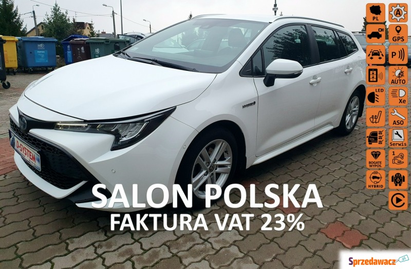 Toyota Corolla - 21r Salon Polska 1.8 HYBRID... - Samochody osobowe - Białystok