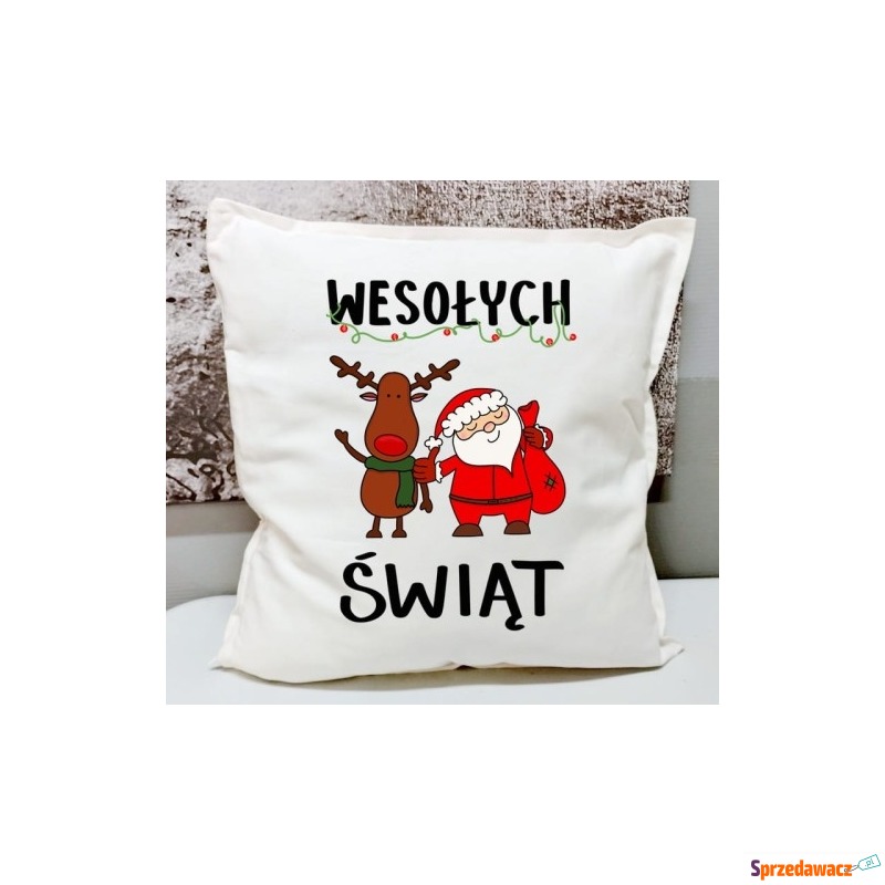 Świąteczna poduszka - wzór mug2