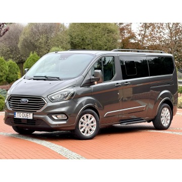 Ford Tourneo Custom - 2.0 170km EcoBlue TITANIUM 8-osób Salon PL Serwisowany Super Stan !!!