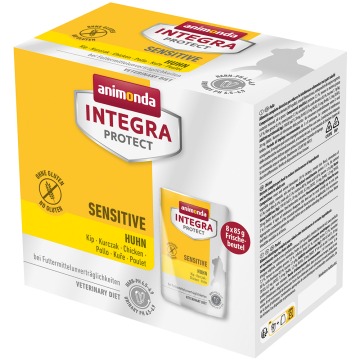 animonda Integra Protect Adult Sensitive, 8 x 85 g - Kurczak