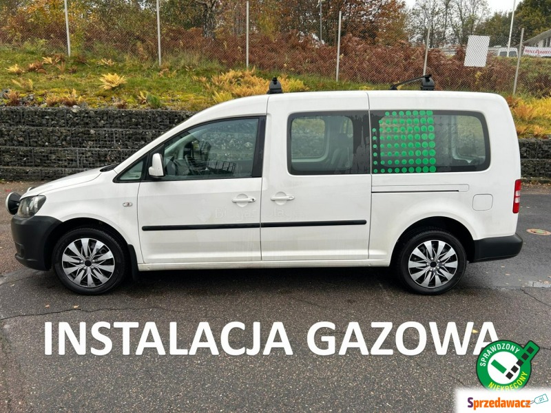 Volkswagen Caddy 2013,  2.0 benzyna+LPG - Na sprzedaż za 45 900 zł - Gąsocin