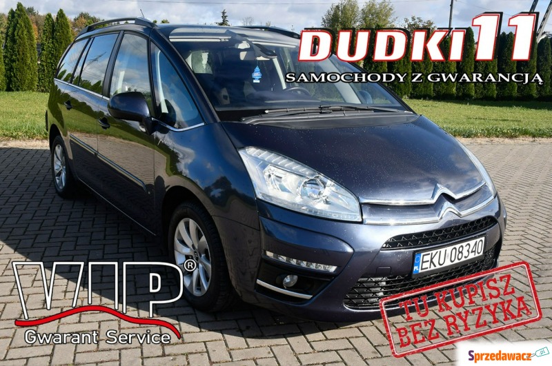 Citroen C4 Grand Picasso - 1,6benz DUDKI11 7... - Samochody osobowe - Kutno