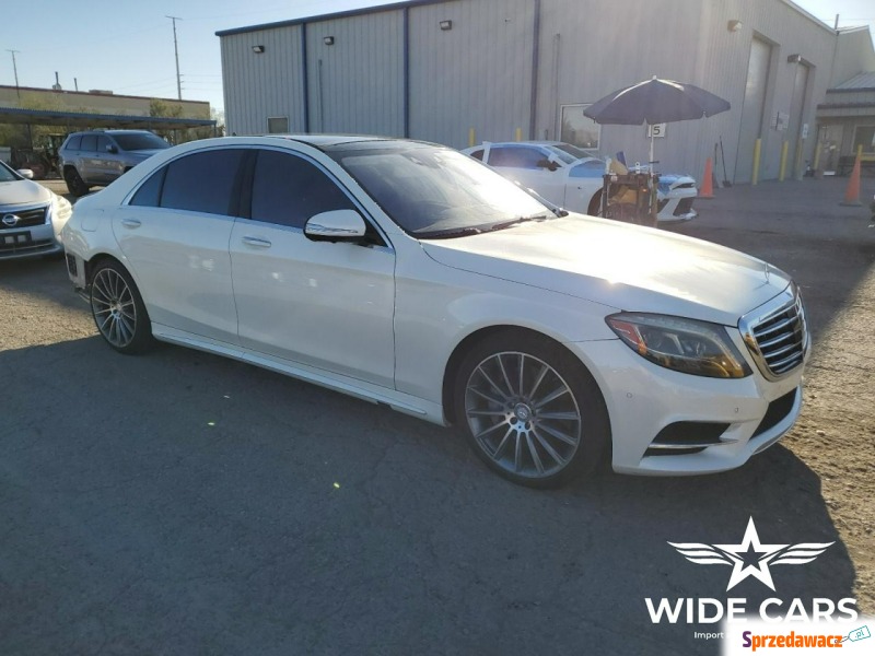 Mercedes - Benz S-klasa  Sedan/Limuzyna 2016,  4.7 benzyna - Na sprzedaż za 85 100 zł - Sękocin Nowy